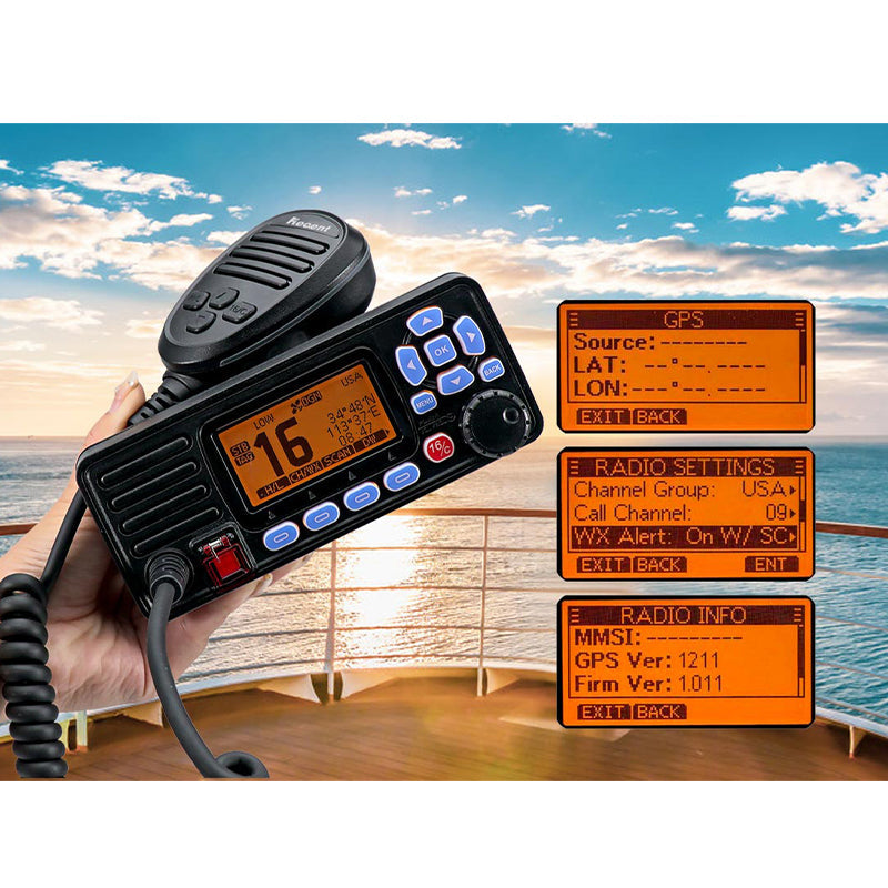 VHF Fixed Marine Radio RS-509MG - Class B