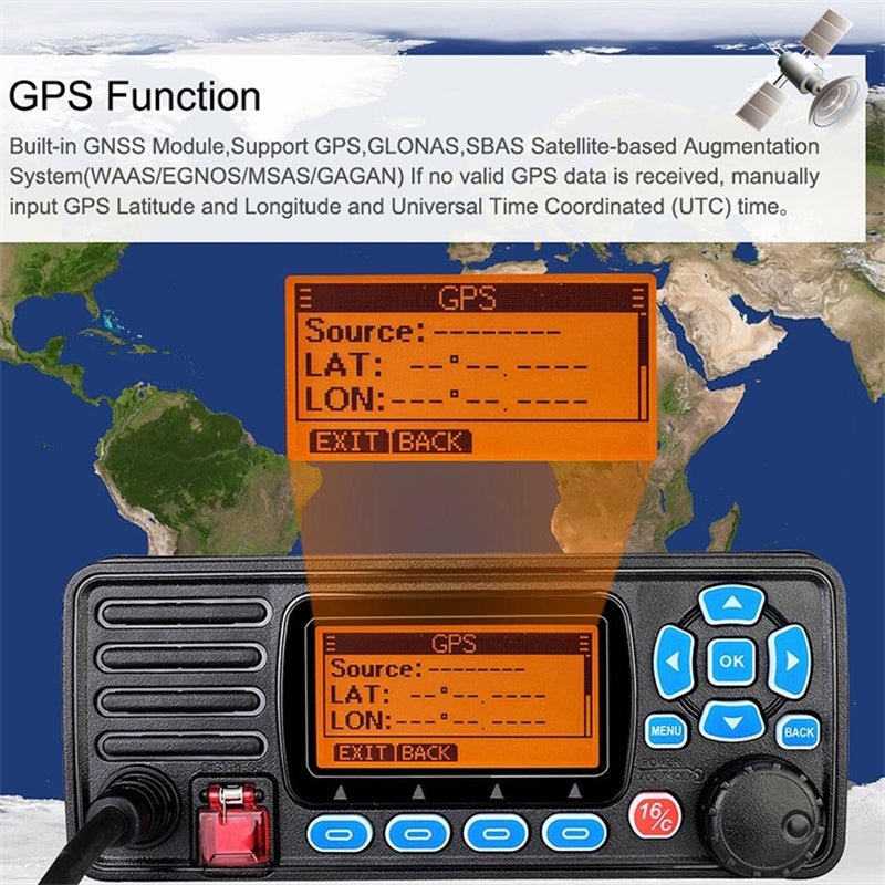 VHF Fixed Marine Radio RS-509MG - Class B